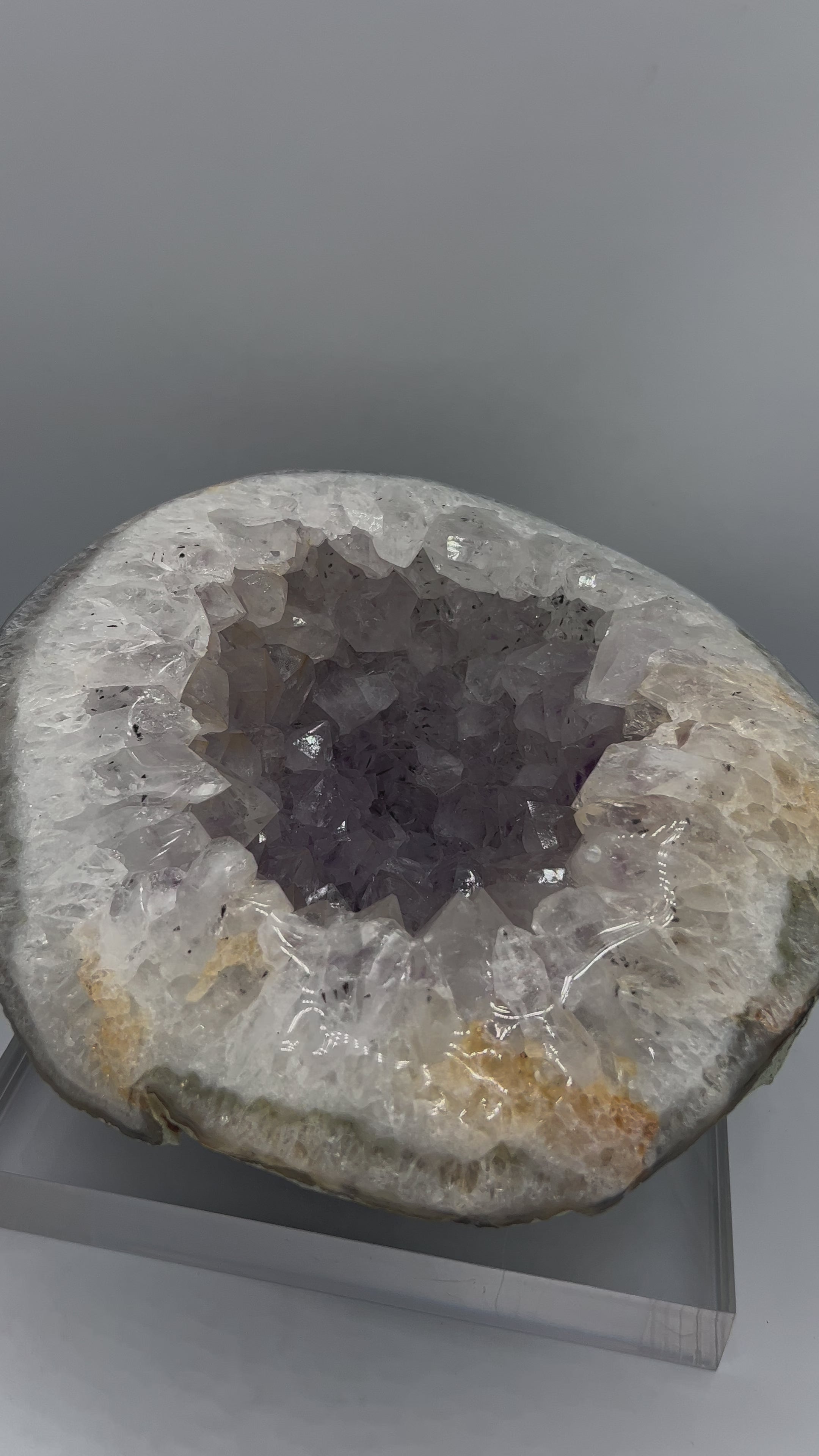 Amethyst Geode Round