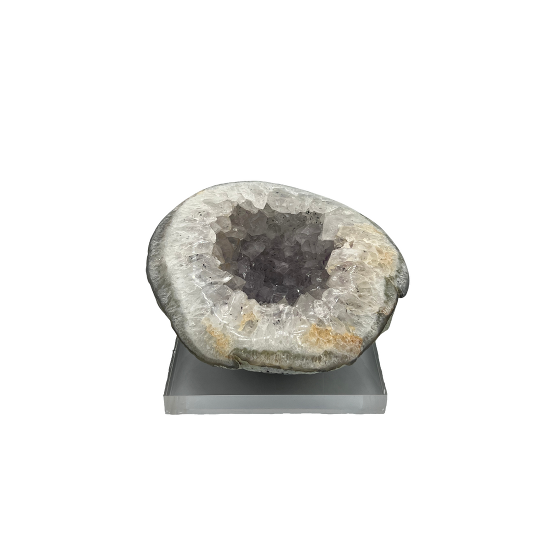 Amethyst Geode Round