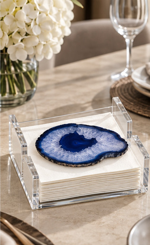 Agate Acrylic Napkin Holder