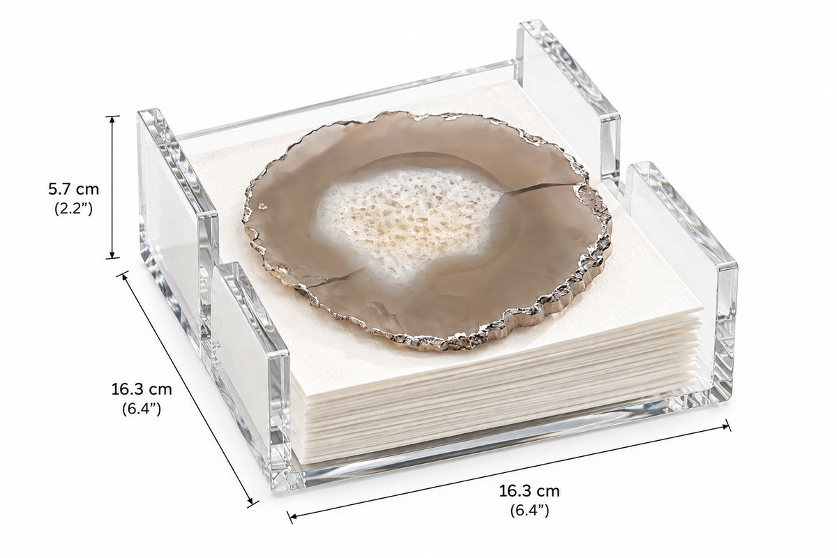 Agate Acrylic Napkin Holder