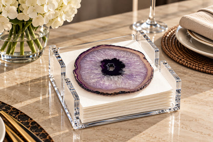 Agate Acrylic Napkin Holder