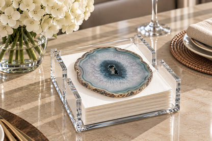 Agate Acrylic Napkin Holder