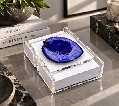 Agate Acrylic Note Holder