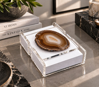 Agate Acrylic Note Holder