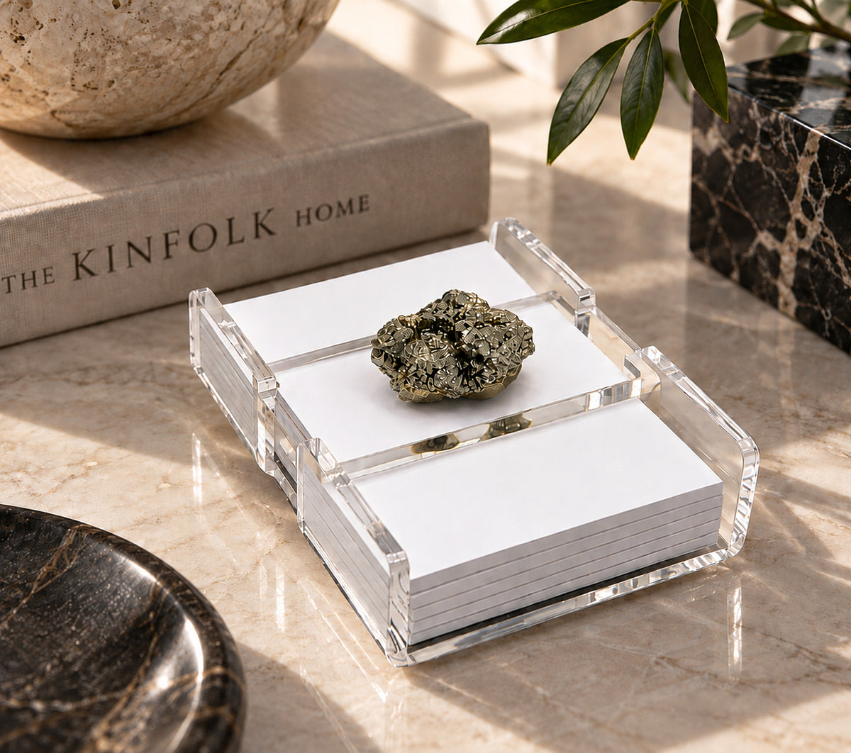 Pyrite Mini Note Holder