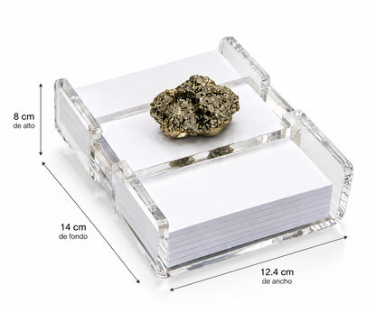 Pyrite Mini Note Holder
