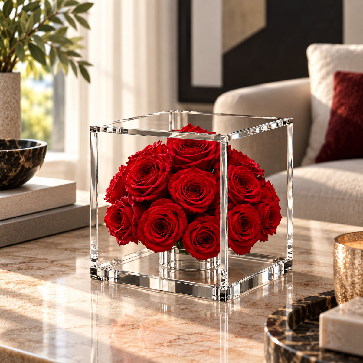 "The Rose Cube de Luxe"