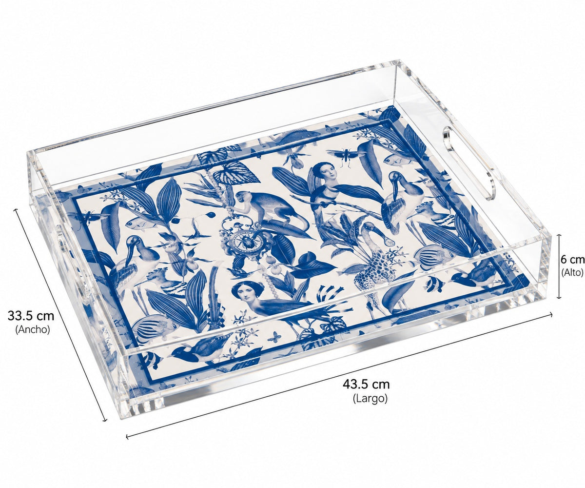 Art Edition- 9mm Acrylic Serving Tray