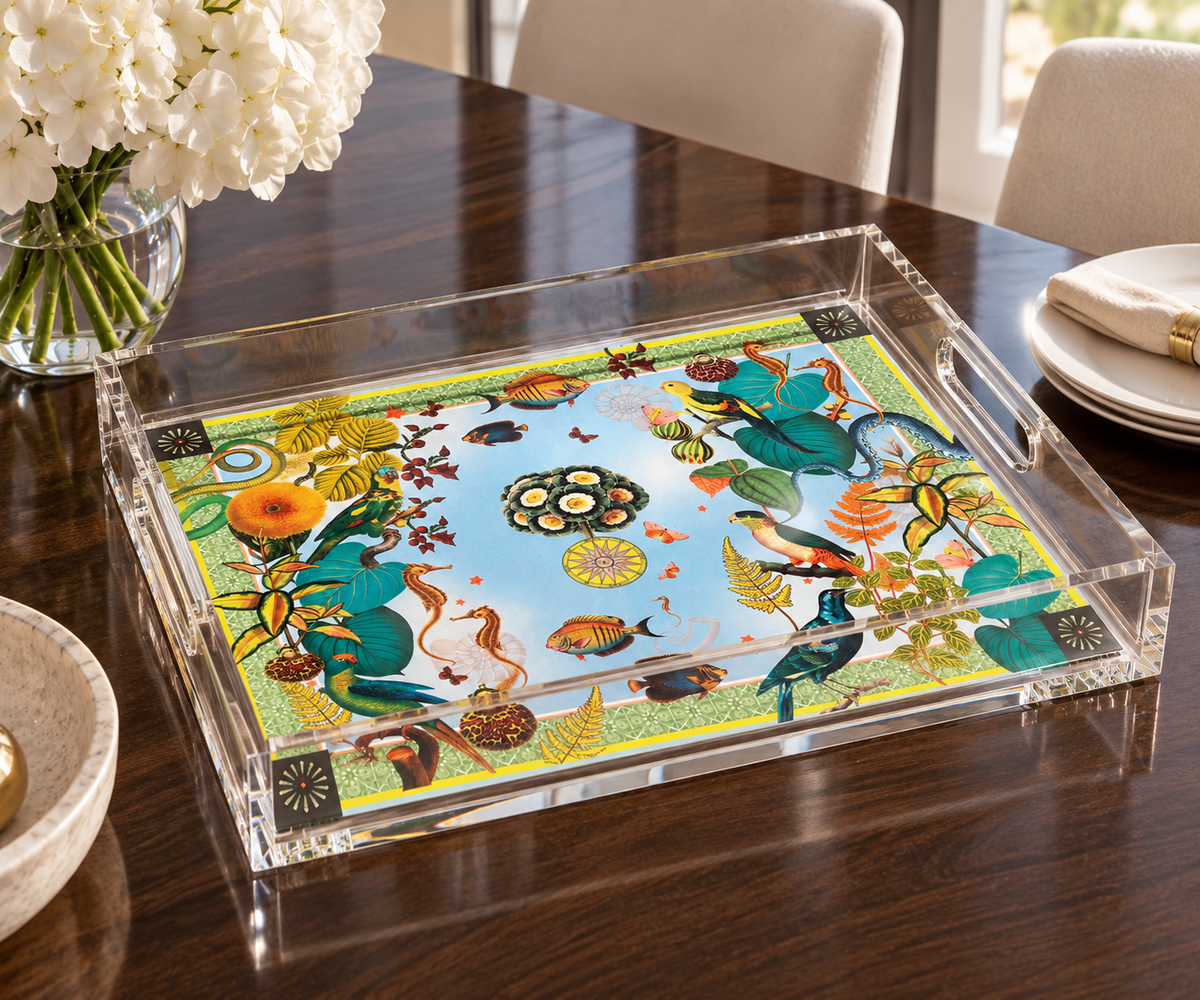 Art Edition- 9mm Acrylic Serving Tray