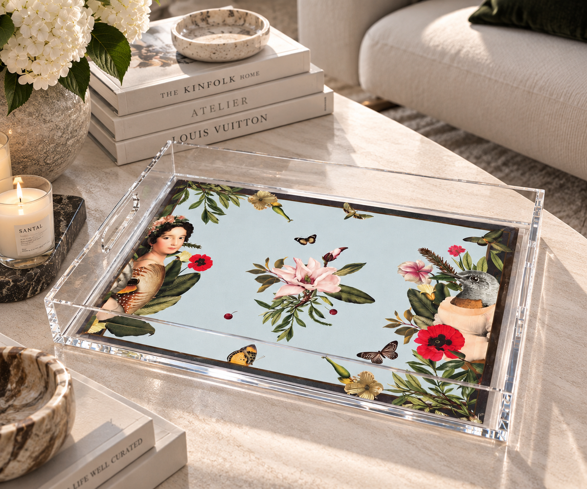 Art Edition- 9mm Acrylic Serving Tray