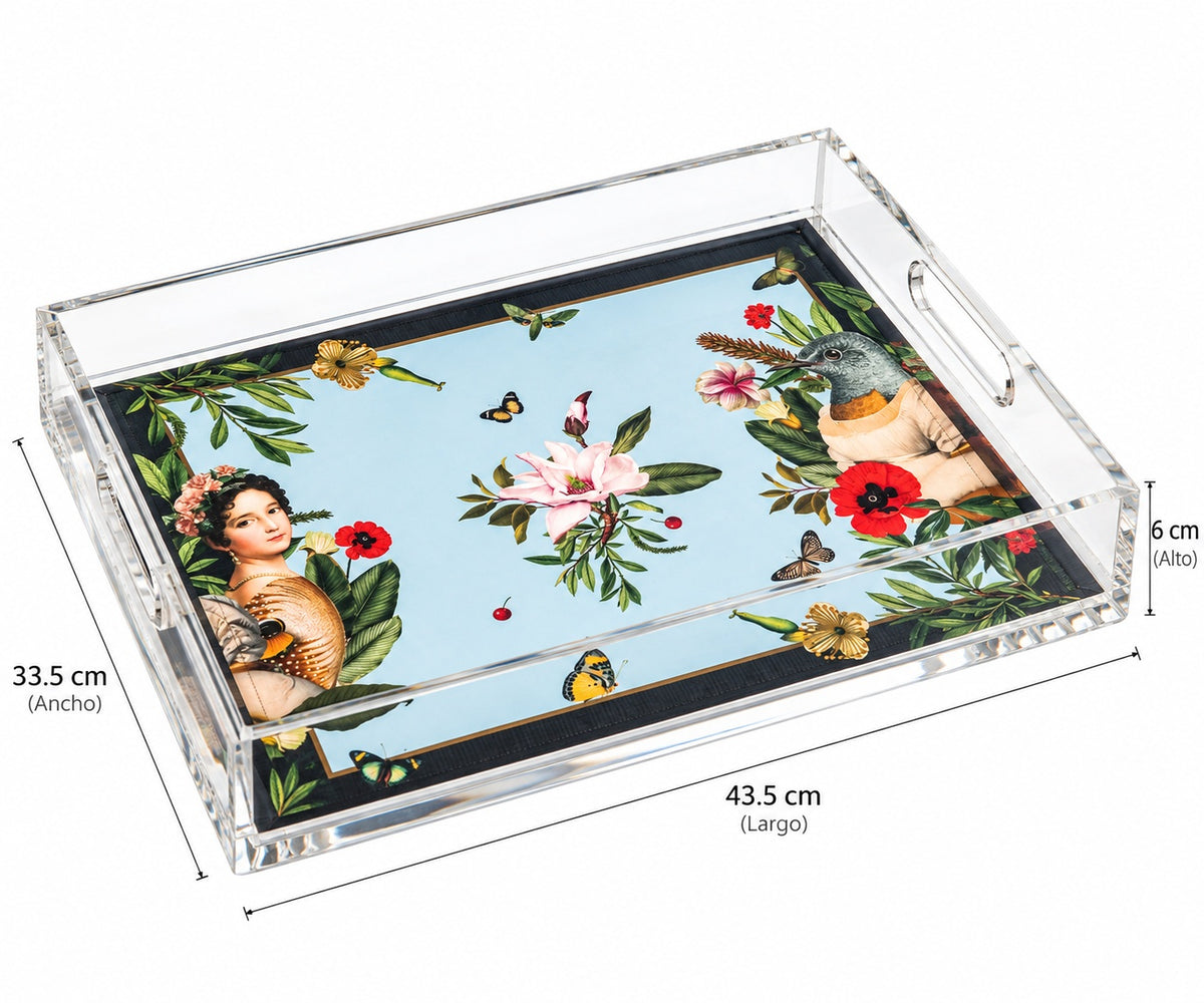 Art Edition- 9mm Acrylic Serving Tray