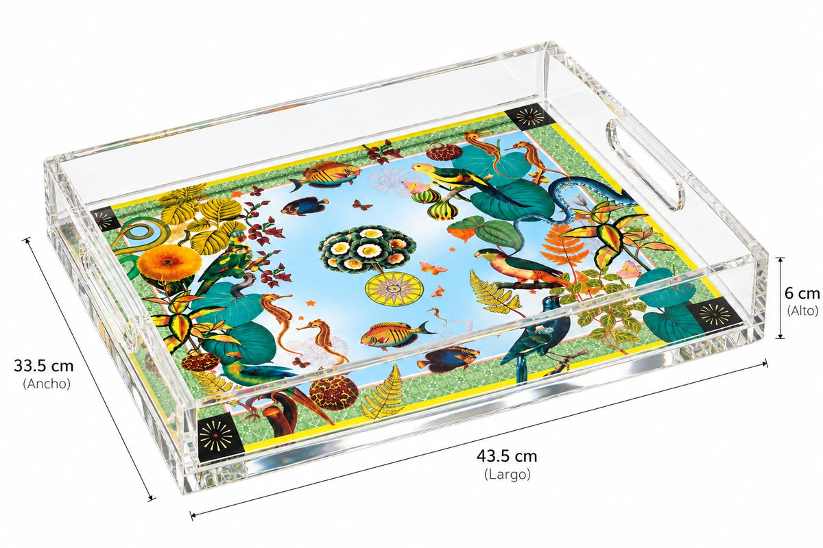 Art Edition- 9mm Acrylic Serving Tray