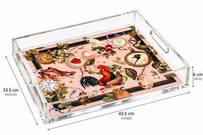Art Edition- 9mm Acrylic Serving Tray