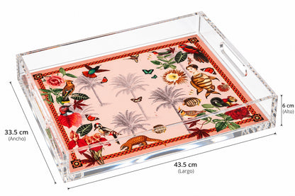 Art Edition- 9mm Acrylic Serving Tray