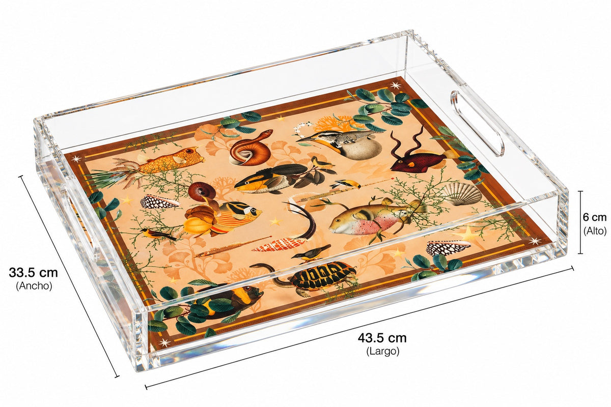 Art Edition- 9mm Acrylic Serving Tray