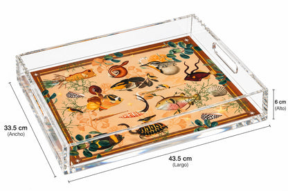 Art Edition- 9mm Acrylic Serving Tray