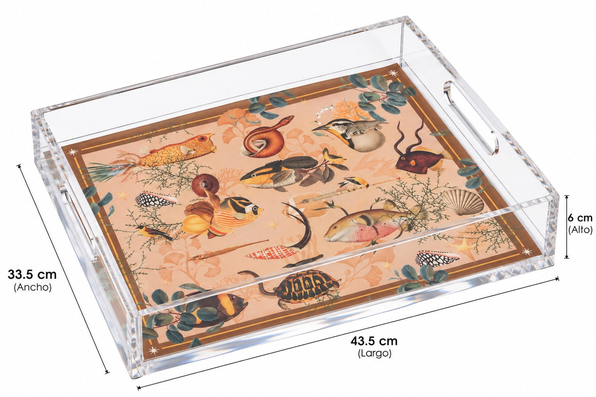 Art Edition- 9mm Acrylic Serving Tray