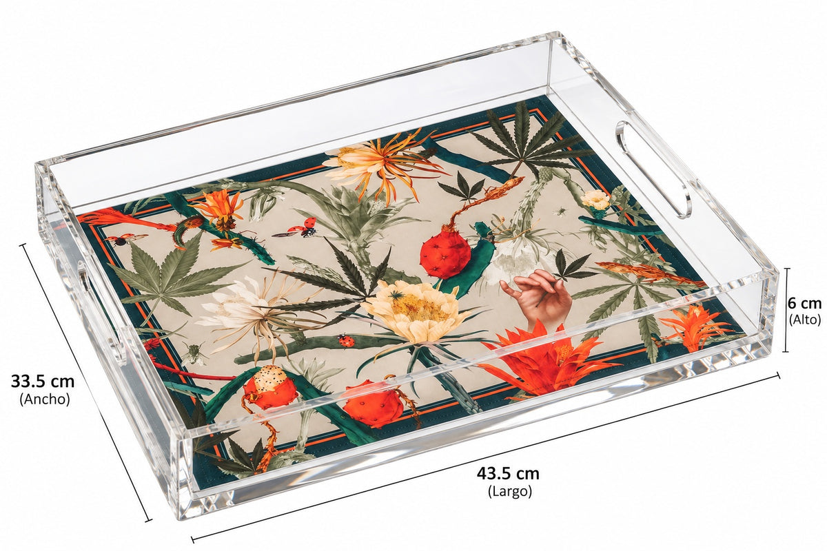 Art Edition- 9mm Acrylic Serving Tray