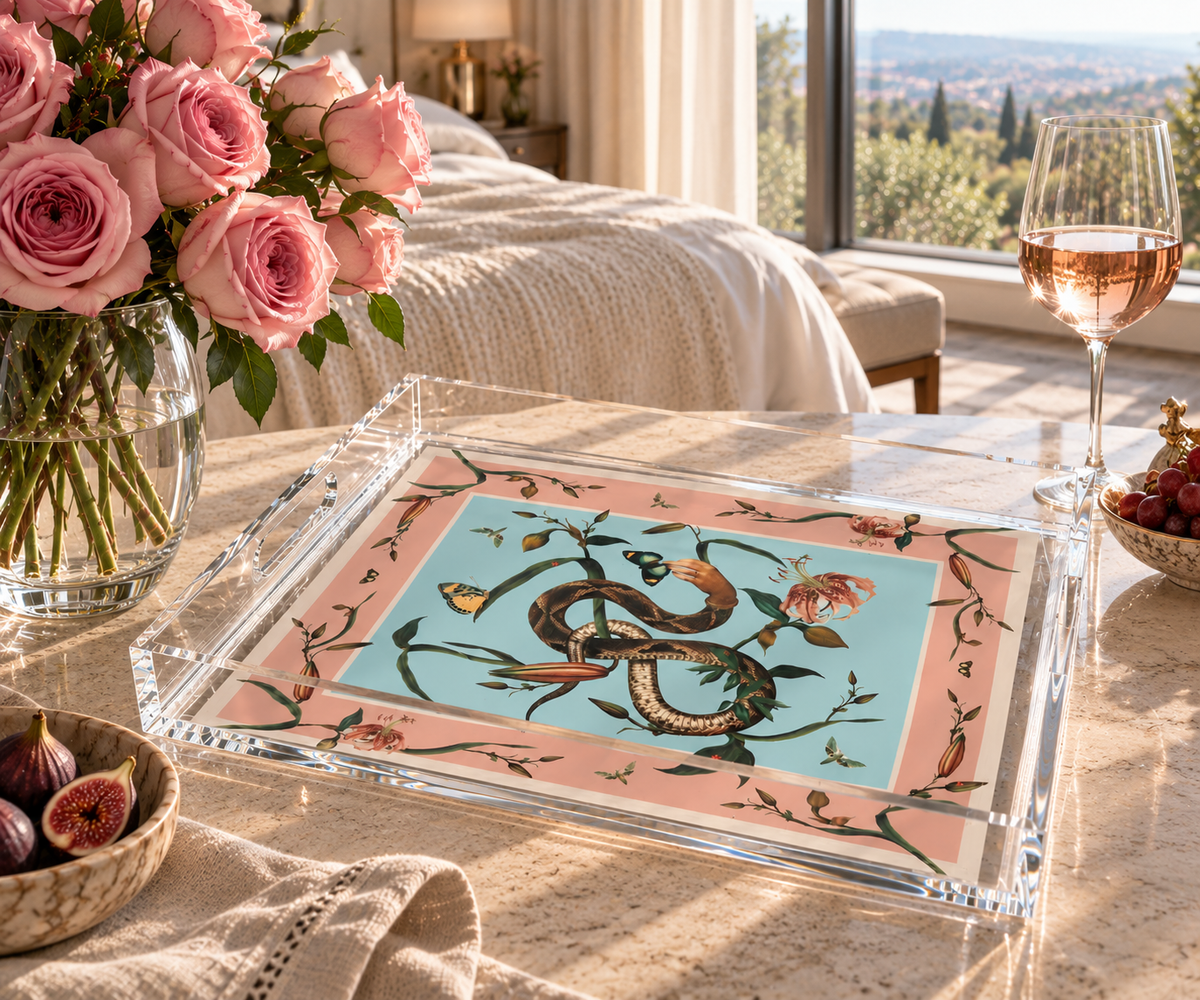 Art Edition- 9mm Acrylic Serving Tray