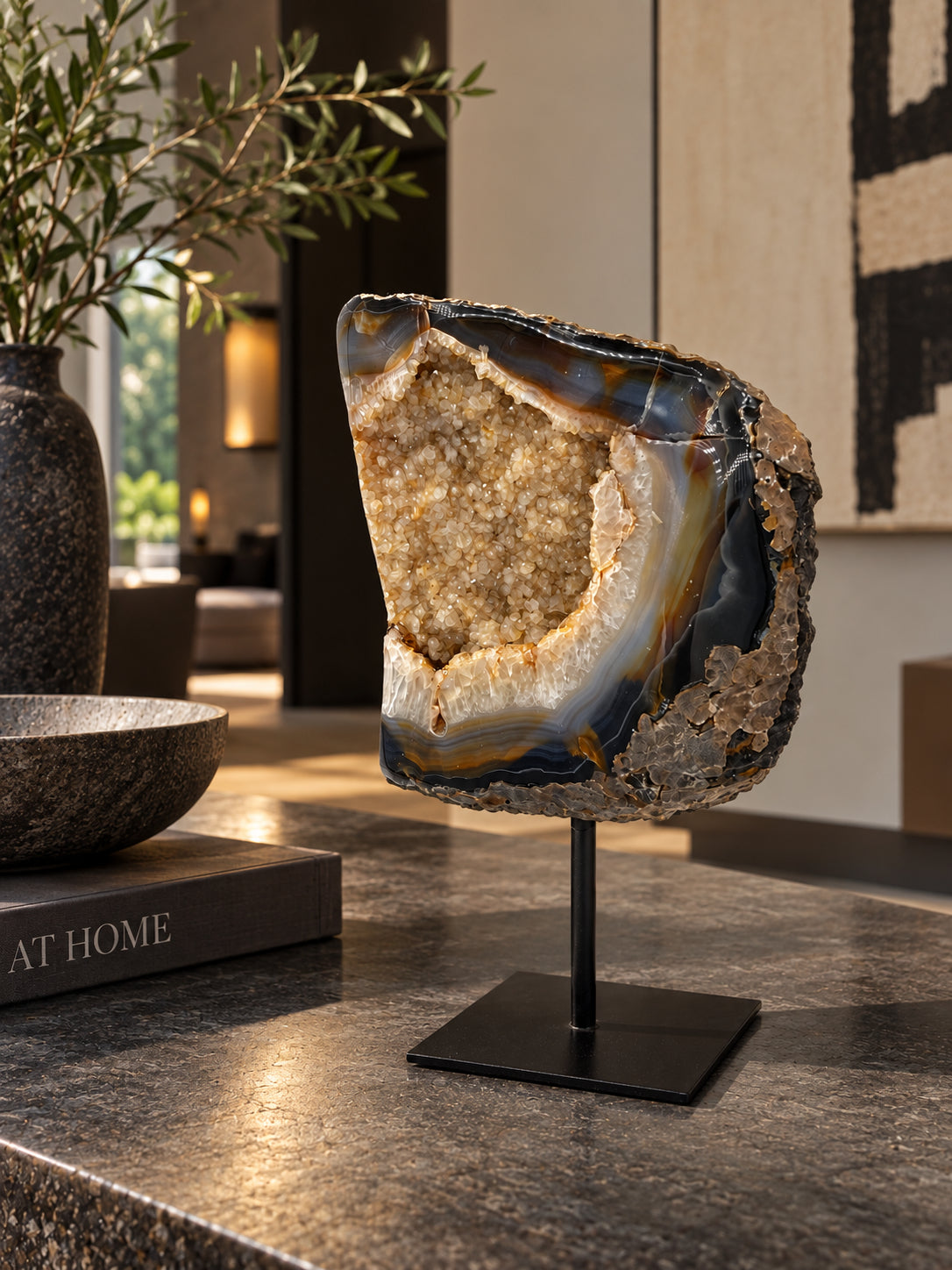 Ochre Geode
