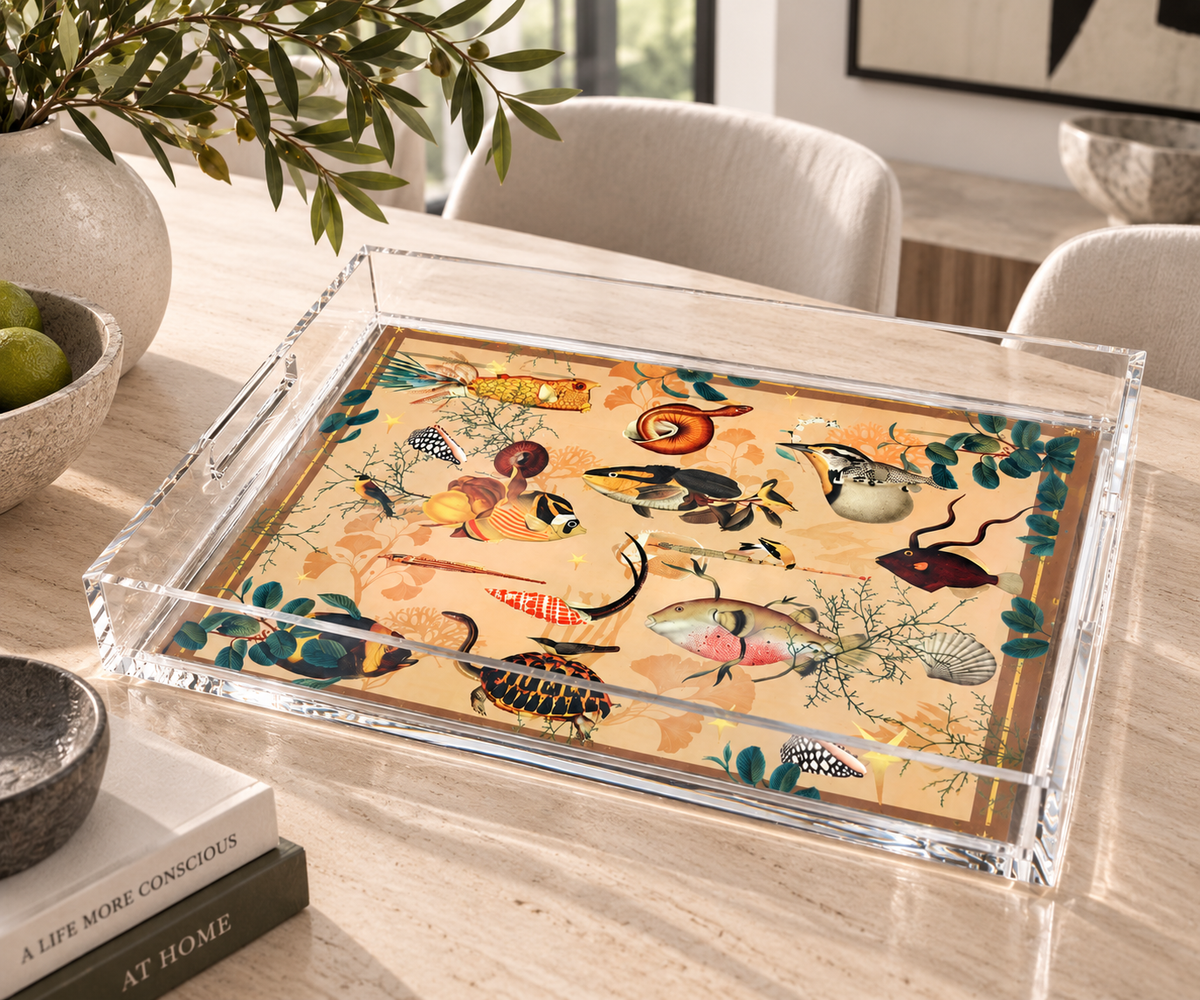 Art Edition- 9mm Acrylic Serving Tray